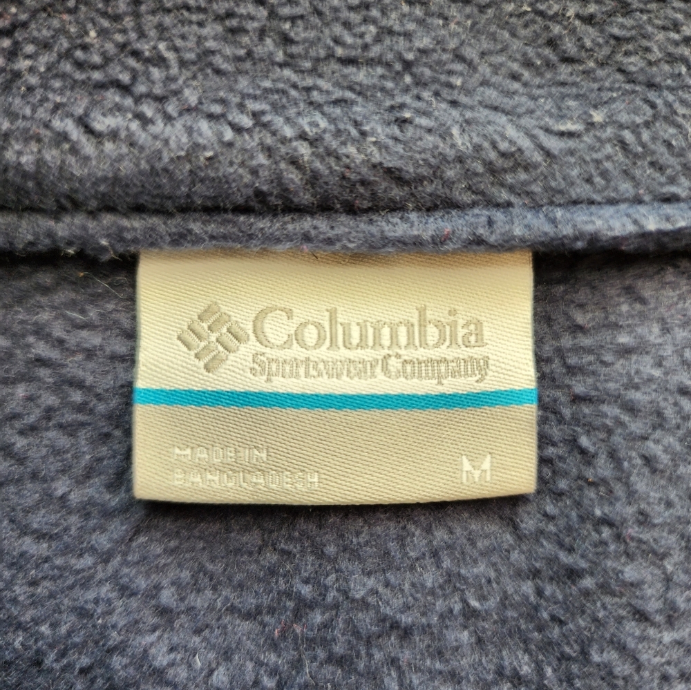 Columbia 1/4 snap Ladies Fleece Pullover size M - Picture 6 of 8